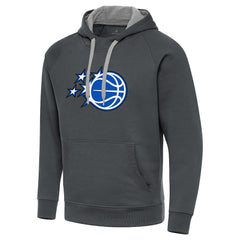 NBA - Orlando Magic Antigua New Logo Victory Pullover Hoodie - Charcoal