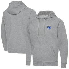 NBA - Orlando Magic Antigua New Logo Victory Full-Zip Hooded Sweatshirt - Heather Gray