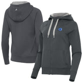 NBA - Orlando Magic Antigua Women's New Logo Victory Full-Zip Hooded Sweatshirt - Charcoal