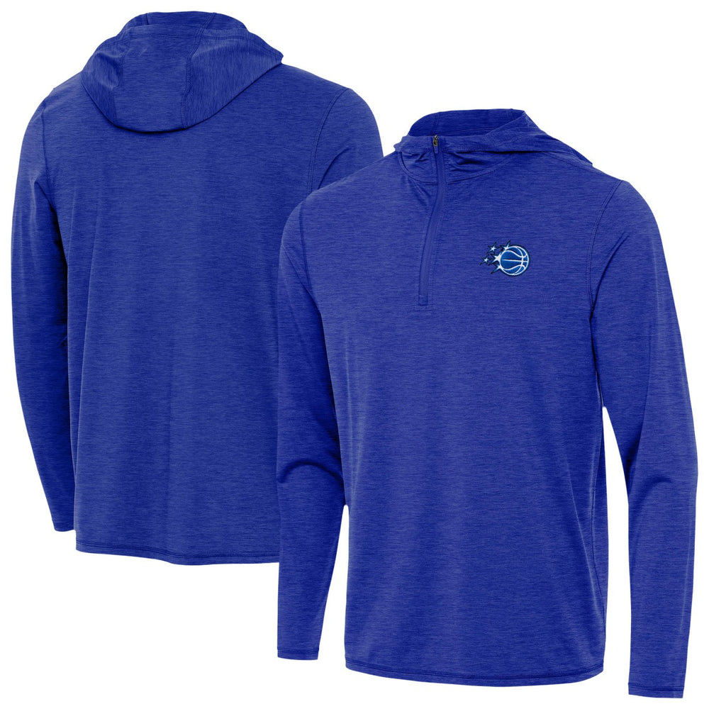 NBA - Orlando Magic Antigua New Logo Tidy Quarter-Zip Hoodie - Heather Royal