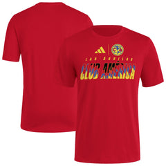 Adidas Club America Leagues Cup T-Shirts - Red