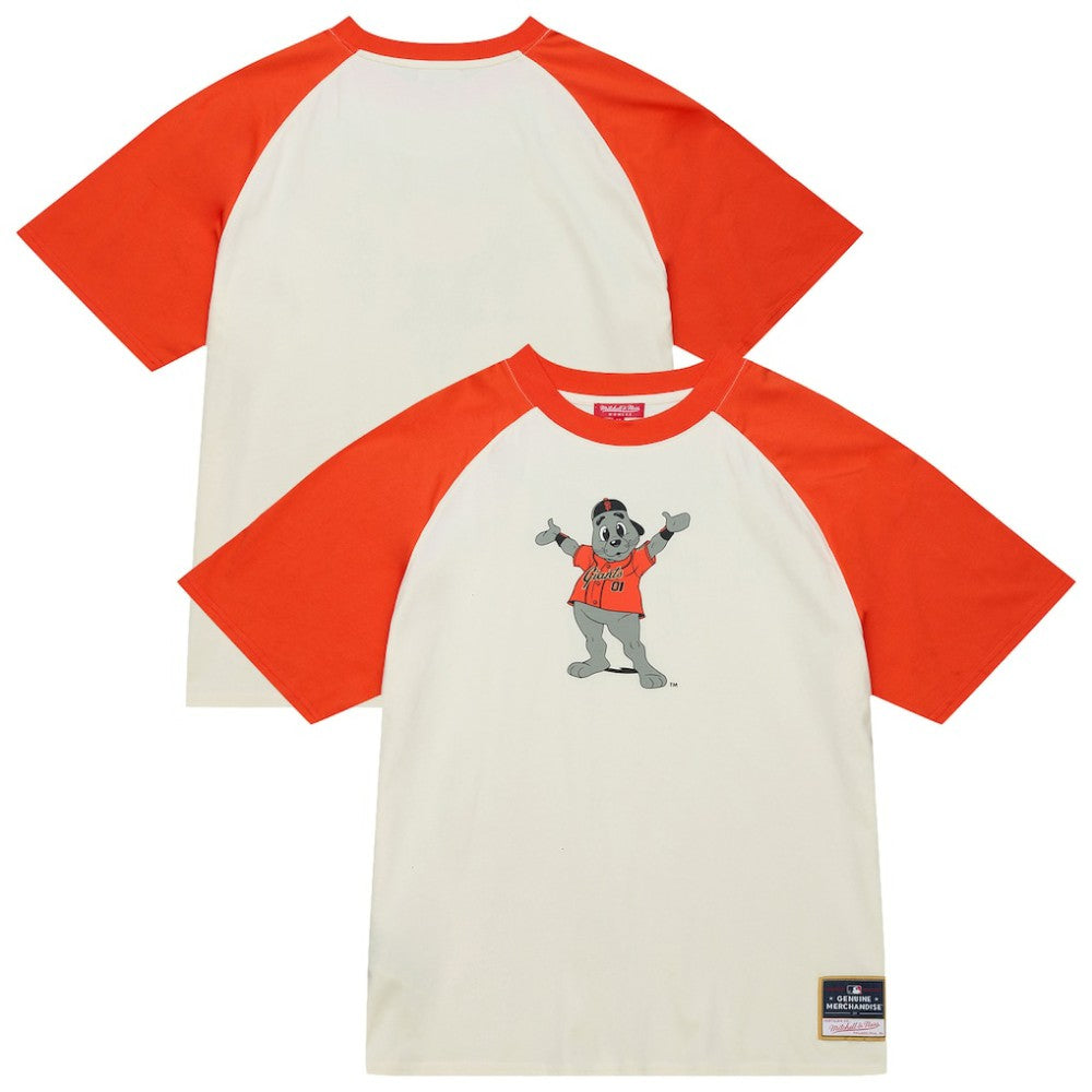 San Francisco Giants Mitchell & Ness Women's Boyfriend Raglan T-Shirt Clearance