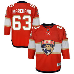 Brad Marchand Florida Panthers - Outerstuff Youth Premier Player Jersey Red