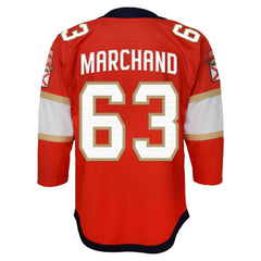 Brad Marchand Florida Panthers - Outerstuff Youth Premier Player Jersey Red