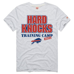 Buffalo Bills Homage 2025 Hard Knocks Training Camp Tri-Blend T-Shirt Ash - NFL