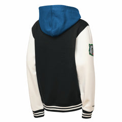 Mitchell & Ness - Minnesota Timberwolves Youth Hardwood Classics Courtside Fleece Full-Snap Hooded Jacket - Black