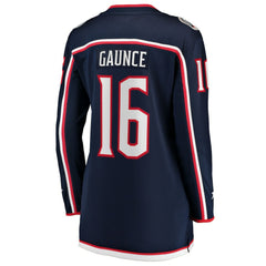 Brendan Gaunce Columbus Blue Jackets - Fanatics Women's Home Breakaway Jersey Navy