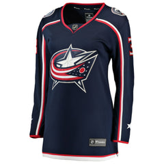 Charlie Coyle Columbus Blue Jackets - Fanatics Women's Home Breakaway Jersey Navy