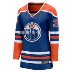 Curtis Lazar Edmonton Oilers - Fanatics Women's Home Breakaway Jersey Royal
