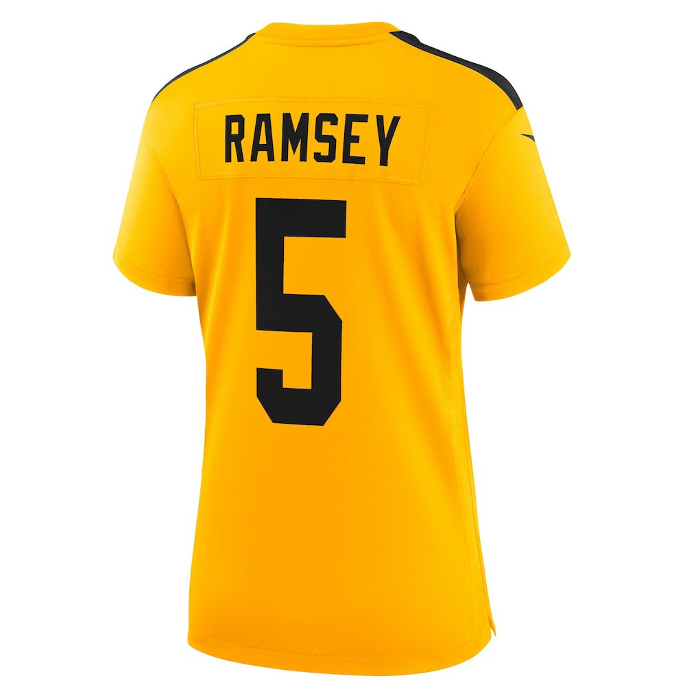 Jalen Ramsey Pittsburgh Steelers Women's Alternate 1933 Throwback Game Jersey - Gold | NFL Jerseys