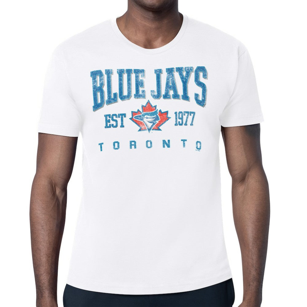 Toronto Blue Jays Starter Distressed Logo T-Shirt Sale