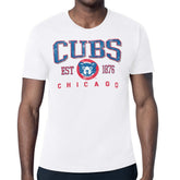 Chicago Cubs Starter Distressed Logo T-Shirt Sale