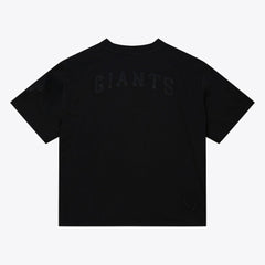 San Francisco Giants Mitchell & Ness Women's Cooperstown Collection Phantom Cropped T-Shirt Clearance