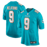 Ifeatu Melifonwu Miami Dolphins Team Game Jersey Aqua - Nike