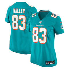 Darren Waller Miami Dolphins Women's Team Game Jersey Aqua - Nike