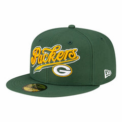 Green Bay Packers New Era Born x Raised 59FIFTY Fitted Hat Green - NFL