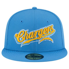 Los Angeles Chargers New Era Born x Raised 59FIFTY Fitted Hat Powder Blue - NFL