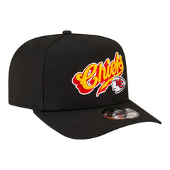 Kansas City Chiefs New Era Born x Raised A-Frame 9FIFTY Snapback Hat Black - NFL