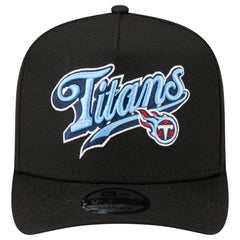 Tennessee Titans New Era Born x Raised A-Frame 9FIFTY Snapback Hat Black - NFL