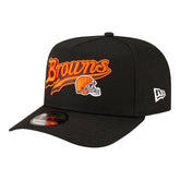 Cleveland Browns New Era Born x Raised A-Frame 9FIFTY Snapback Hat Black - NFL