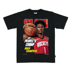 NBA - Amen Thompson Houston Rockets SLAM Unisex Cover T-Shirt - Black