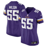 Eric Wilson Minnesota Vikings Women's Team Game Jersey Purple - Nike