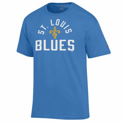 St. Louis Blues - Champion Jersey T-Shirt Blue