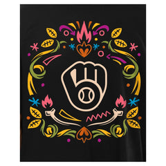 Milwaukee Brewers New Era Día de los Muertos T-Shirt On Sale