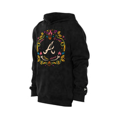 Atlanta Braves New Era Día de los Muertos Brushed Fleece Hoodie On Sale