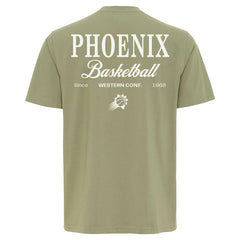 NBA - Phoenix Suns Sportiqe Unisex Athletic Club Collection Duke Relaxed Fit Premium T-Shirt - Olive