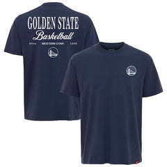 NBA - Golden State Warriors Sportiqe Unisex Athletic Club Collection Duke Relaxed Fit Premium T-Shirt - Blue