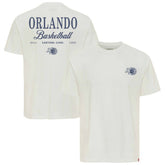 NBA - Orlando Magic Sportiqe Unisex Athletic Club Collection Duke Relaxed Fit Premium T-Shirt - Cream