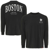 NBA - Boston Celtics Sportiqe Unisex Athletic Club Collection Sherwood Relaxed Fit Premium Long-Sleeve T-Shirt - Anthracite