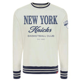 NBA - New York Knicks Sportiqe Unisex Athletic Club Collection Ellington Premium Sweatshirt - Cream