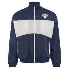 NBA - New York Knicks Sportiqe Unisex Athletic Club Collection Senna Premium Lightweight Full-Zip Jacket - Blue