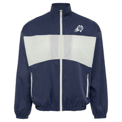 NBA - Phoenix Suns Sportiqe Unisex Athletic Club Collection Senna Premium Lightweight Full-Zip Jacket - Blue