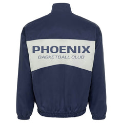 NBA - Phoenix Suns Sportiqe Unisex Athletic Club Collection Senna Premium Lightweight Full-Zip Jacket - Blue