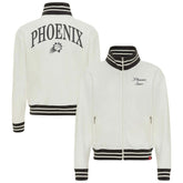 NBA - Phoenix Suns Sportiqe Women's Athletic Club Collection Sutton French Terry Full-Zip Jacket - Cream
