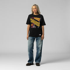 Washington Commanders Women's Team Dynamic Boyfriend T-Shirt Black - Mitchell & Ness