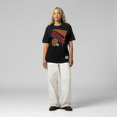 San Francisco 49ers Women's Team Dynamic Boyfriend T-Shirt Black - Mitchell & Ness
