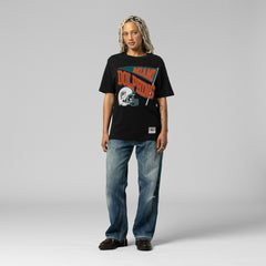 Miami Dolphins Women's Team Dynamic Boyfriend T-Shirt Black - Mitchell & Ness