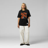 Cincinnati Bengals Women's Team Dynamic Boyfriend T-Shirt Black - Mitchell & Ness
