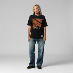 Cincinnati Bengals Women's Team Dynamic Boyfriend T-Shirt Black - Mitchell & Ness