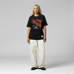 Chicago Bears Women's Team Dynamic Boyfriend T-Shirt Black - Mitchell & Ness