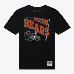 Chicago Bears Women's Team Dynamic Boyfriend T-Shirt Black - Mitchell & Ness