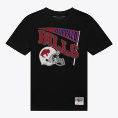 Buffalo Bills Women's Team Dynamic Boyfriend T-Shirt Black - Mitchell & Ness
