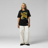 Green Bay Packers Women's Team Dynamic Boyfriend T-Shirt Black - Mitchell & Ness