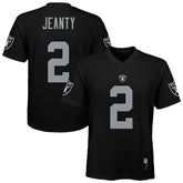 Ashton Jeanty Las Vegas Raiders Youth Replica Player Jersey Black - NFL