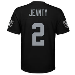 Ashton Jeanty Las Vegas Raiders Youth Replica Player Jersey Black - NFL