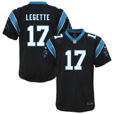 Xavier Legette Carolina Panthers Youth Team Game Jersey Black - Nike